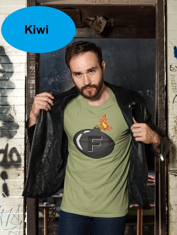 F-Bomb Adult Unisex Heavy Weight T-Shirt - Kanez Kreations